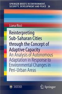 Reinterpreting Sub-Saharan Cities Through the Concept of Adaptive Capacity