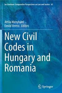 New Civil Codes in Hungary and Romania