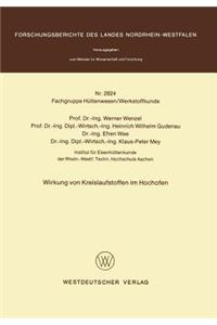 Wirkung von Kreislaufstoffen im Hochofen