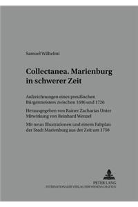 «Collectanea». Marienburg in Schwerer Zeit