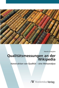 Qualitätsmessungen an der Wikipedia