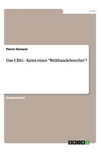 CISG - Keim eines 