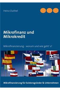 Mikrofinanz Und Mikrokredit