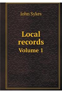 Local records Volume 1