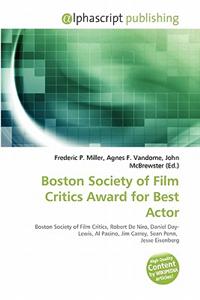 Boston Society of Film Critics Award for Best Actor