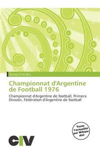 Championnat D'Argentine de Football 1976