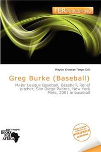 Greg Burke (Baseball)
