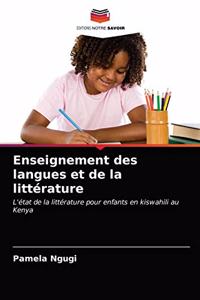 Enseignement des langues et de la littérature