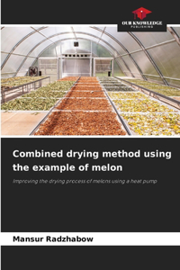 Combined drying method using the example of melon