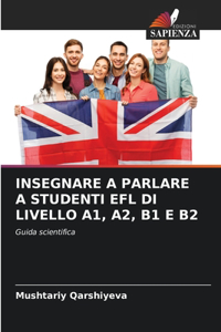 Insegnare a Parlare a Studenti EFL Di Livello A1, A2, B1 E B2
