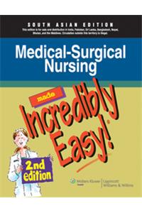 Medical-Surgical Nursing Made Incredibley Easy With Cd