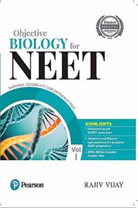 Objective Biology for NEET by Pearson - Vol. 1 (Old Edition)
