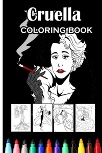 Cruella coloring book