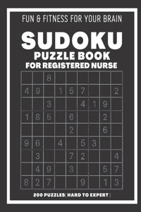 Sudoku Book For Registered Nurse Hard to Expert