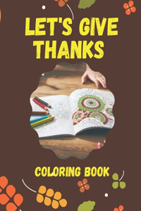 L'ets give Thanks Coloring Book