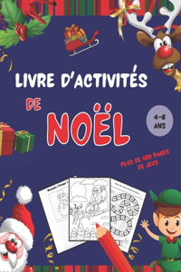 Livre d'activités de Noël
