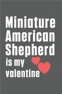 Miniature American Shepherd is my valentine