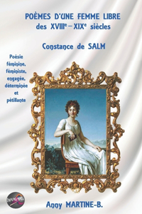 POÈMES D'UNE FEMME LIBRE des XVIIIe-XIXe siècles, Constance de SALM