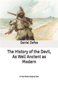 The History of the Devil, As Well Ancient as Modern