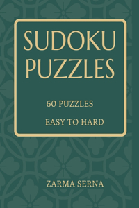 Sudoku puzzles 60 puzzles easy to hard