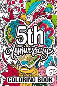 5th Anniversary Coloring Book