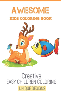 Awesome Kids Coloring Book