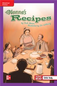 Reading Wonders Leveled Reader Nonna's Recipe: Ell Unit 6 Week 2 Grade 4