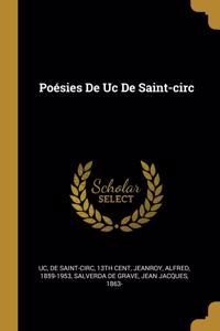 Poésies De Uc De Saint-circ