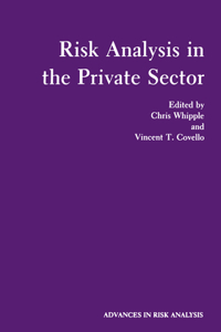 Risk Analysis in the Private Sector