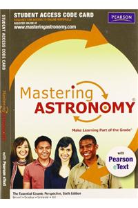 MasteringAstronomy with Pearson eText Student Access Code Card for The Essential Cosmic Perspective