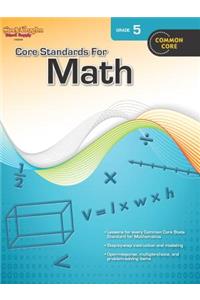 Core Standards for Math Reproducible Grade 5