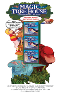 Dinosaurs Before Dark Graphic Novel 9-Copy Floor Display