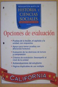 Houghton Mifflin Social Studies Spanish: Assess Opt Blm/Tae L6