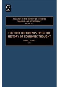 Further Documents from the History of Economic Thought
