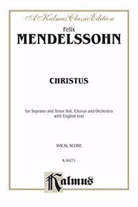 MENDELSSOHN CHRISTUS V