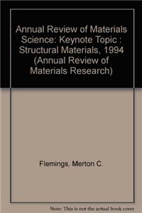 Annual Review of Materials Science