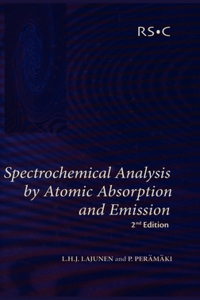 Spectrochemical Analysis by Atomic Absorption and Emission