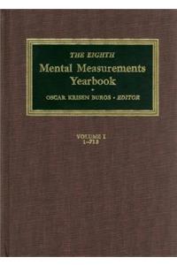 Eighth Mental Measurements Yearbook (2 Volumes)
