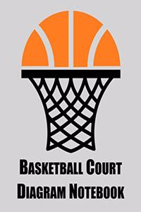 Basketball Court Diagram Notebook