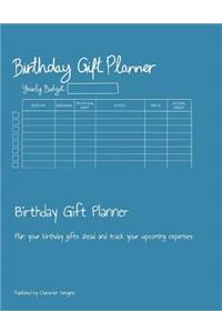 Birthday Gift Planner