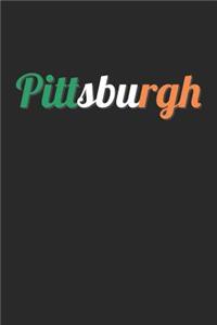 St. Patrick's Day Notebook - Pittsburgh Ireland Flag Irish St. Patrick's Day - St. Patrick's Day Journal
