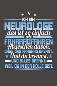 Ich Bin Neurologe Das Ist So Einfach Wie Fahrradfahren. Abgesehen Davon, Dass Das Fahrrad brennt. Und Du Brennst. Und Alles Brennt. Weil Du In Der Hölle Bist.