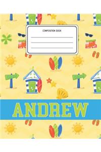 Composition Book Andrew