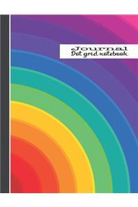 Dot grid notebook journal