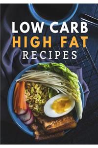 Low Carb High Fat Recipes