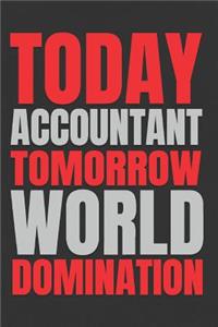 Today Accountant - Tomorrow World Domination