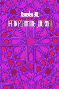 Ramadan 2019 IFTAR PLANNING JOURNAL