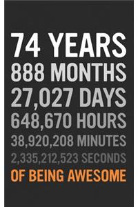74 Years