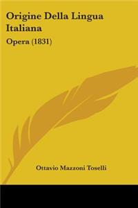 Origine Della Lingua Italiana