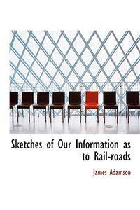 Sketches of Our Information as to Rail-Roads